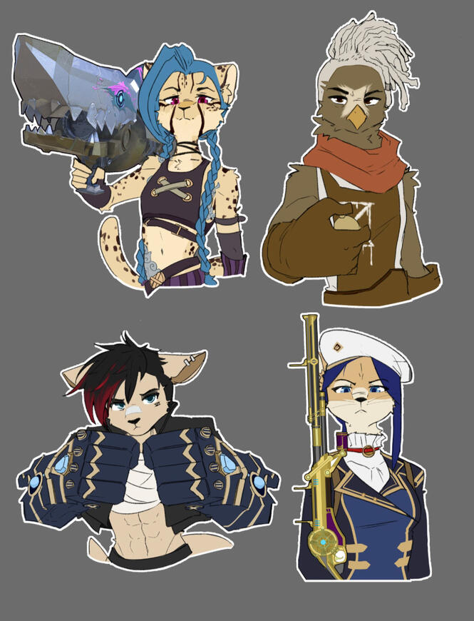 Arcane Stickers (detailed) Arcane Stickers (detailed)