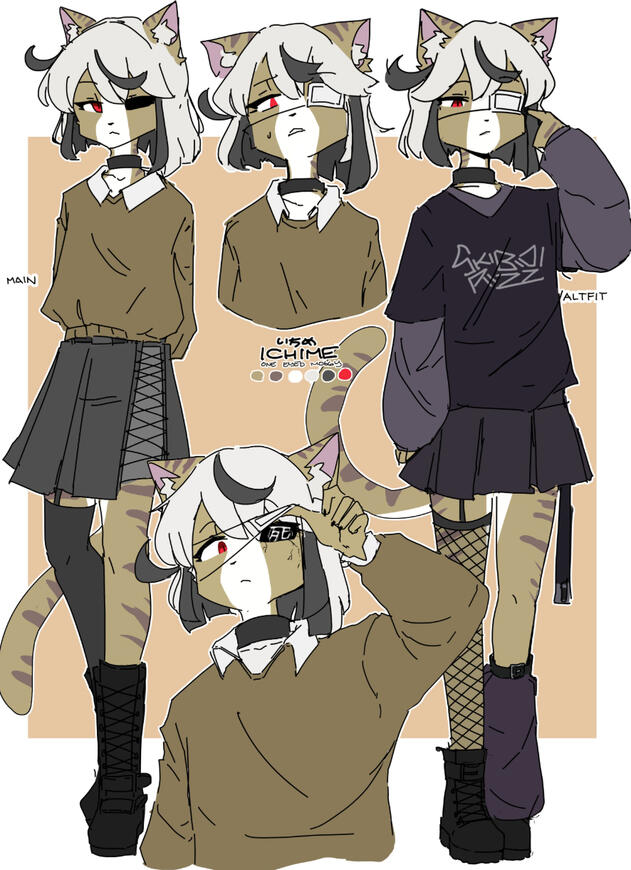 Ichime ref sheet Ichime ref sheet