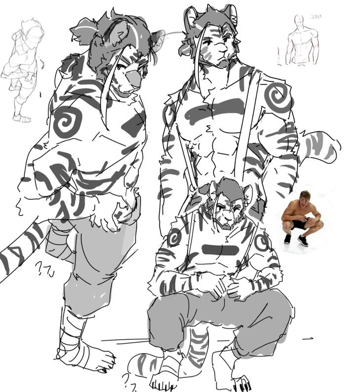 pose tracing practice 1