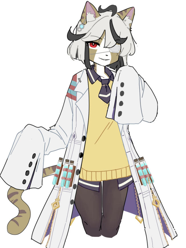 dont call her Agnes i swear to god dude (ichime wearing tachyons outfit)